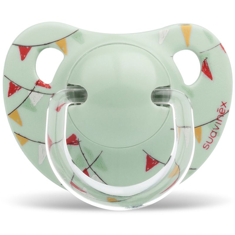 Sucette physiologique Circus fanions (0-6 mois) Suavinex
