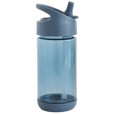 Gourde en plastique recyclé Bleue (350 ml)