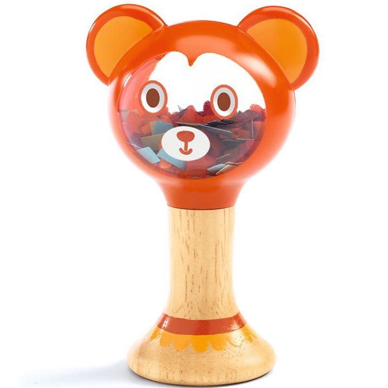 Hochet Pititours orange Djeco