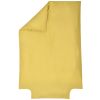 Housse de couette en coton bio jaune or (100 x 140 cm)  par P'tit Basile