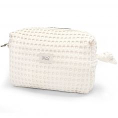 Trousse de toilette Sophie Gofre Vanilla - Babyshower