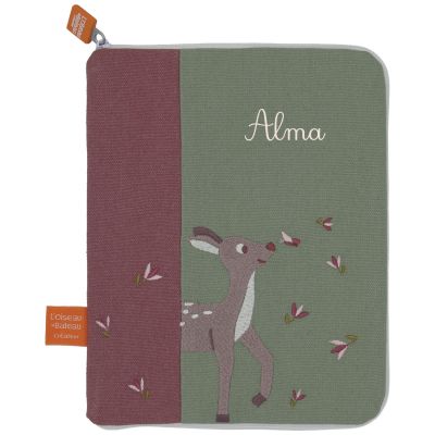 Protège carnet de santé Moit Moit Faon (personnalisable)