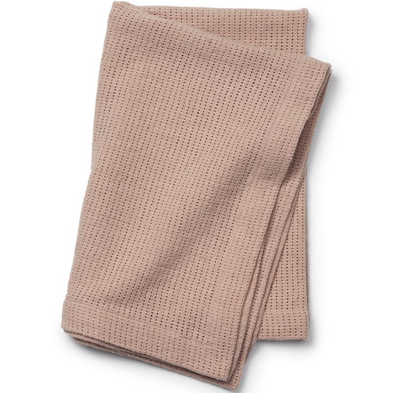 Couverture en coton rose Powder Pink (70 x 100 cm) Elodie Details