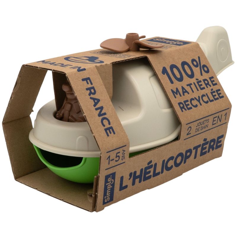Hélicoptère Bateau Crème Simple Packaging 6
