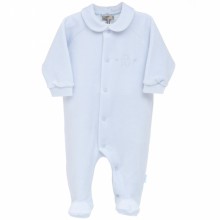 Pyjama chaud bleu (prématuré : 48 cm)  par Cambrass