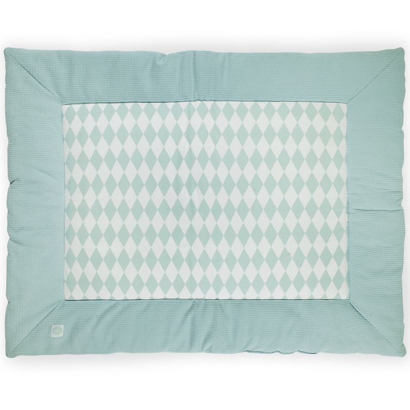 Tapis de jeu Mini Waffle vintage vert (80 x 100 cm) Jollein