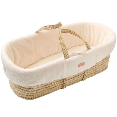 Couffin en osier et sherpa Petit Chou Sauthon