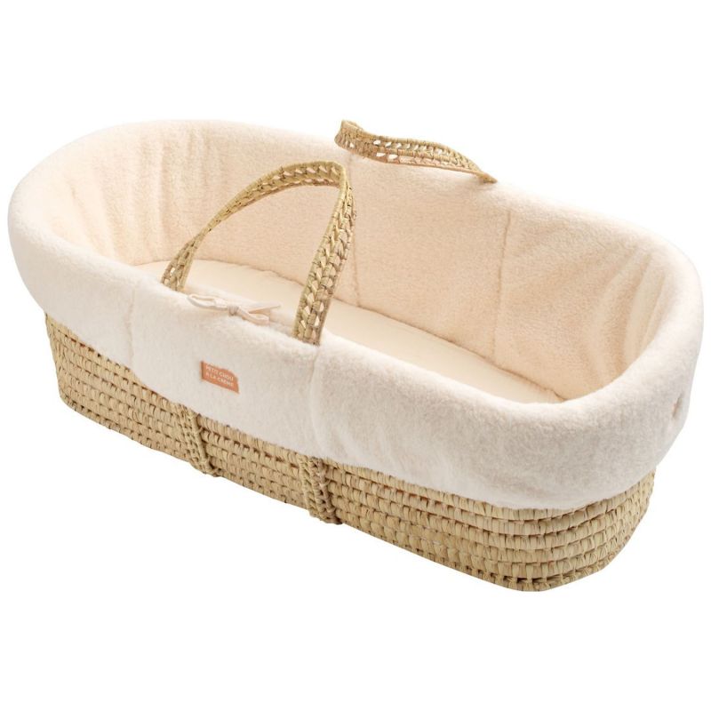 Couffin en osier et sherpa Petit Chou Sauthon Produit 3