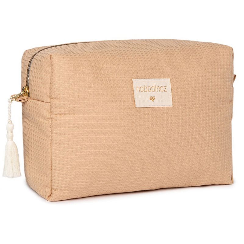 Trousse de toilette nid d'abeille Diva Nude Nobodinoz