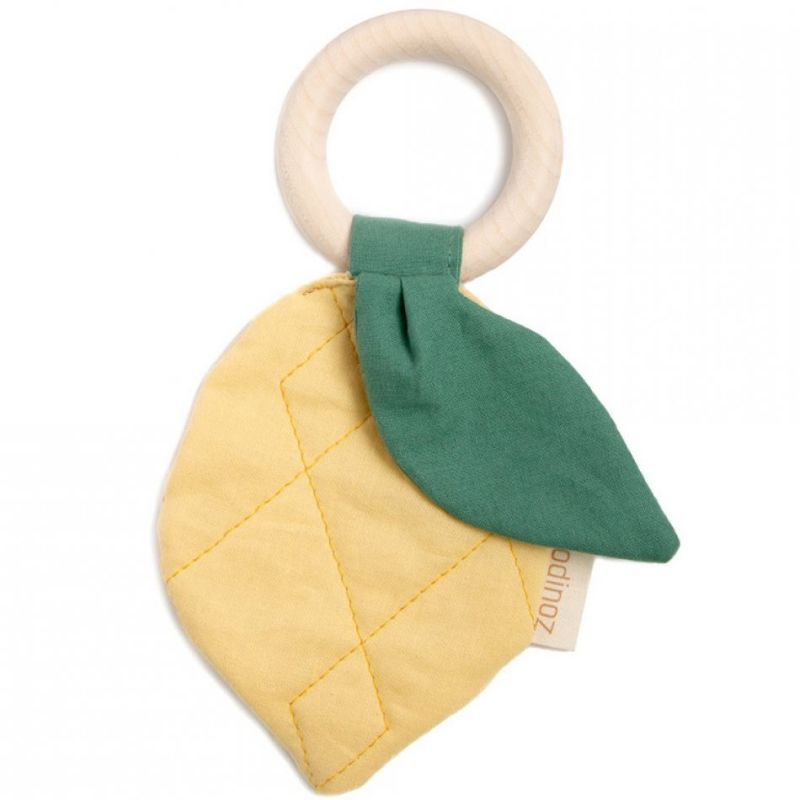Anneau de dentition citron Sunny yellow Nobodinoz