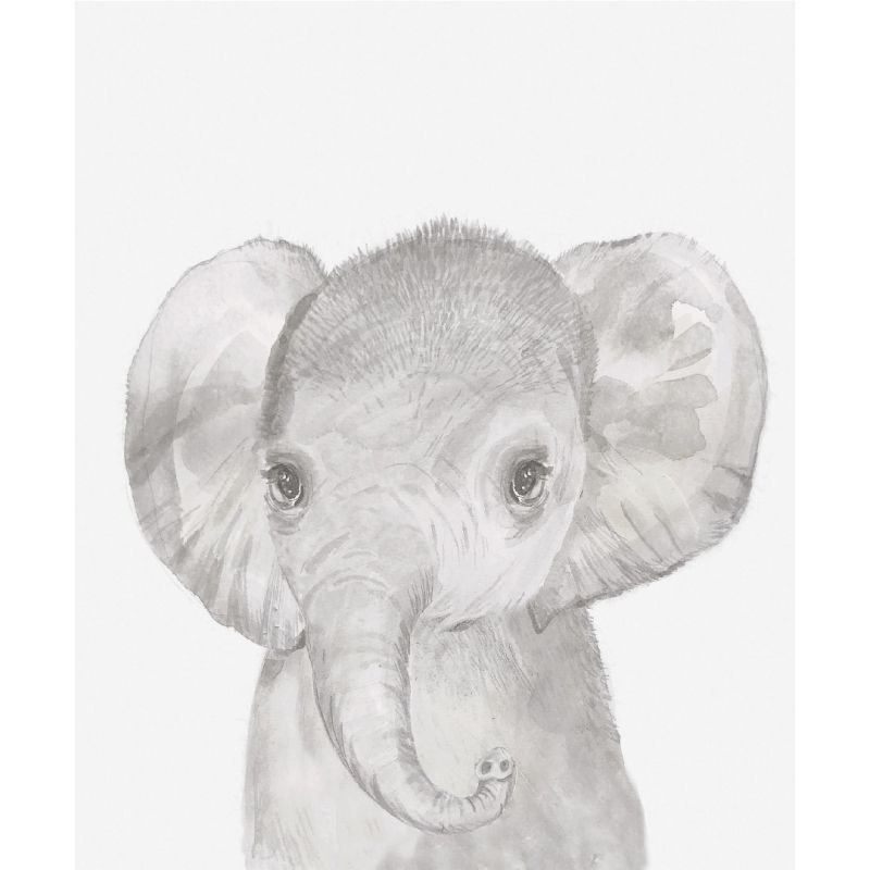 Affiche Welcome to the world Eléphant (30 x 40 cm) Mamas and Papas