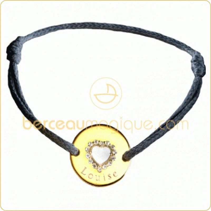 Bracelet Diva (Or jaune, diamants et nacre) Petits trésors