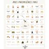 Affiche Mes Premières Fois Léa le Pivert (40x50 cm) Les Petites Dates Produit 2