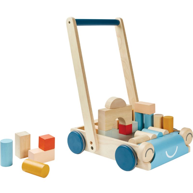 Chariot de marche Couleurs Tendresse Plan Toys