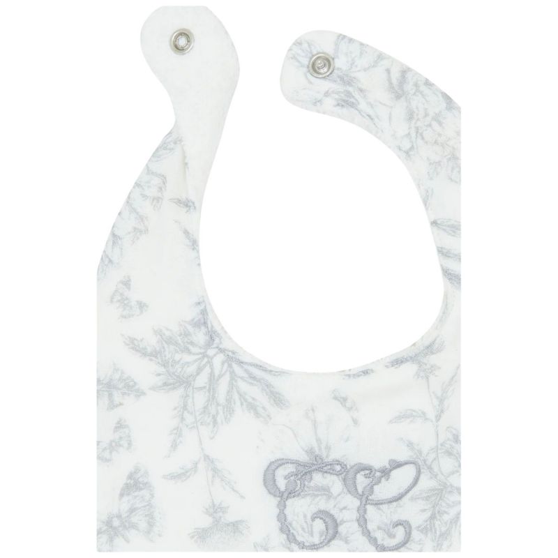 Bavoir bandana Toile de Jouy gris Tartine et Chocolat Produit 4