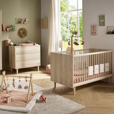 Lit évolutif Little Big Bed Paloma Bois (70 x 140 cm)