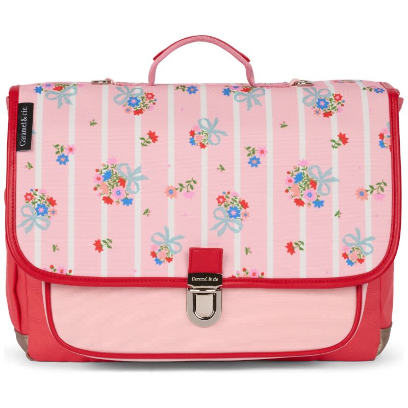 Cartable A4 primaire Coral Blossom (38 cm) Caramel & Cie Produit 1