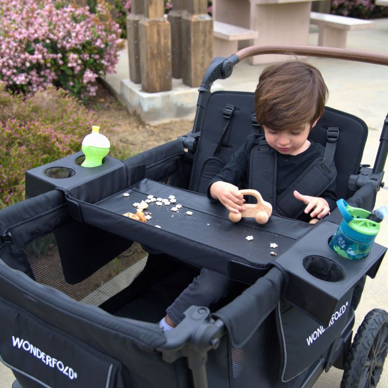 Plateau 2 en 1 pour chariot de transport enfant L4 Wonderfold Ambiance 2