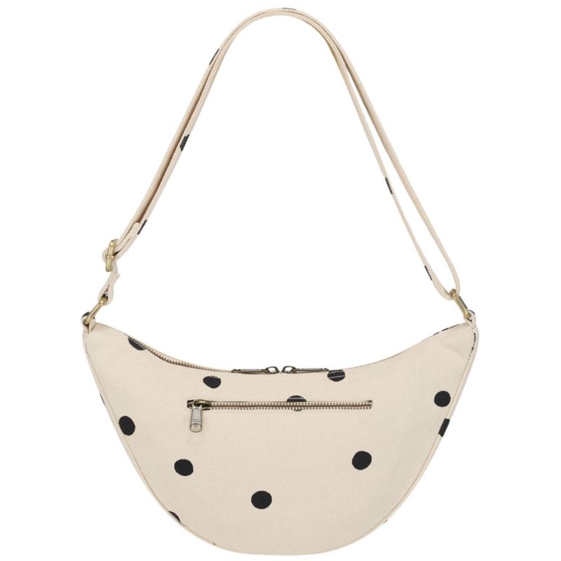 Sac banane Andrea Pois Ecru Hindbag Produit 3