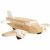 Variation Beige, blanc du produit Avion en bois FSC de la marque Le Toy Van