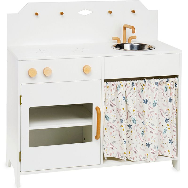 Cuisine enfant blanche Pressed Leaves Cam Cam Copenhagen