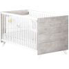 Lit bébé évolutif Little Big Bed Scandi gris (70 x 140 cm)  par Baby Price