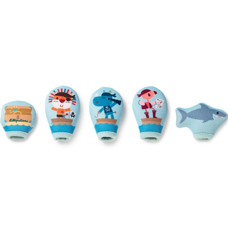 Marionnettes à doigt de bain Pirates Lilliputiens