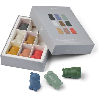 Lot de 9 crayons de couleurs Wallace