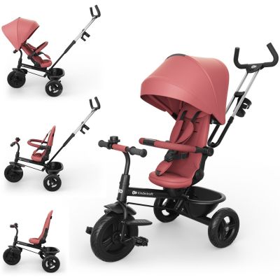 Tricycle évolutif Aston 2 Plus Pink Kinderkraft