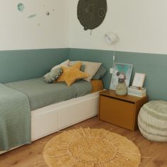 Tapis en coton lavable Solar Multishape (100 Ø cm)