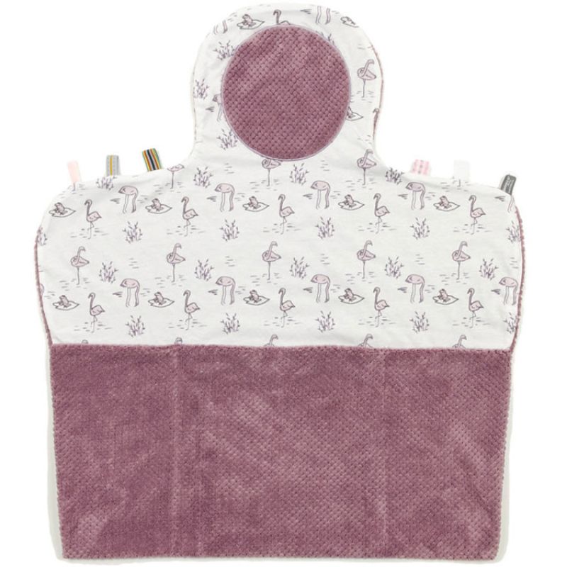 Tapis à langer Soft mauve Snoozebaby