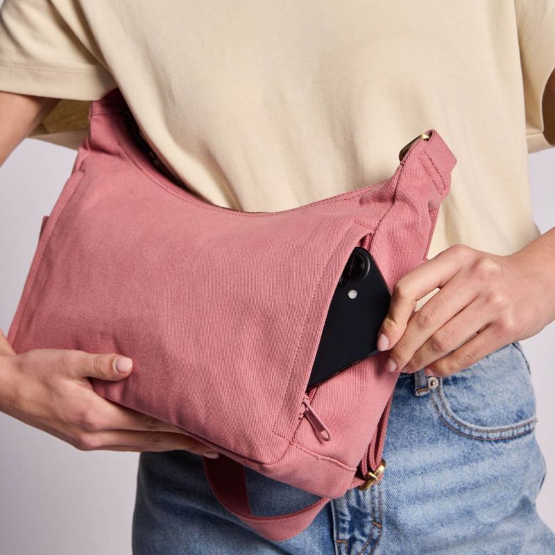 Sac multipoches Emile Rose Blush Hindbag Ambiance 2