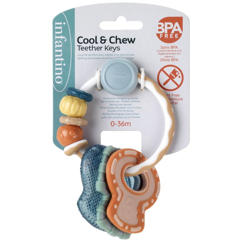 Clés de dentition pastel Infantino Packaging 2