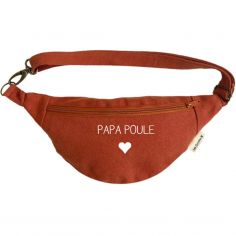 Sac banane terracotta (personnalisable) - Les Griottes