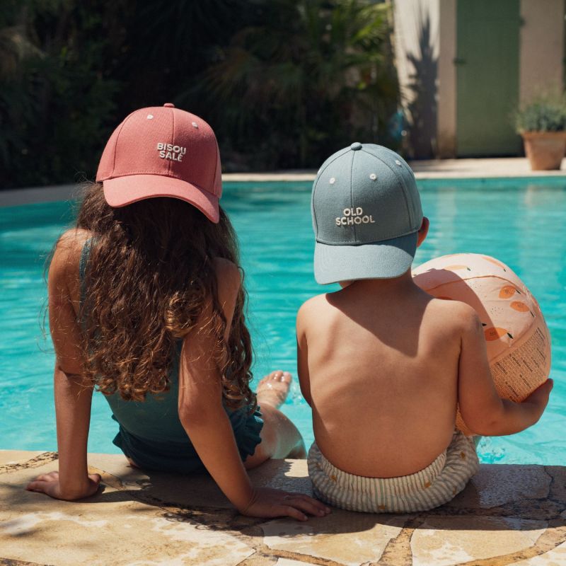 Casquette enfant Old School bleu (9-24 mois) Chamaye Ambiance 9