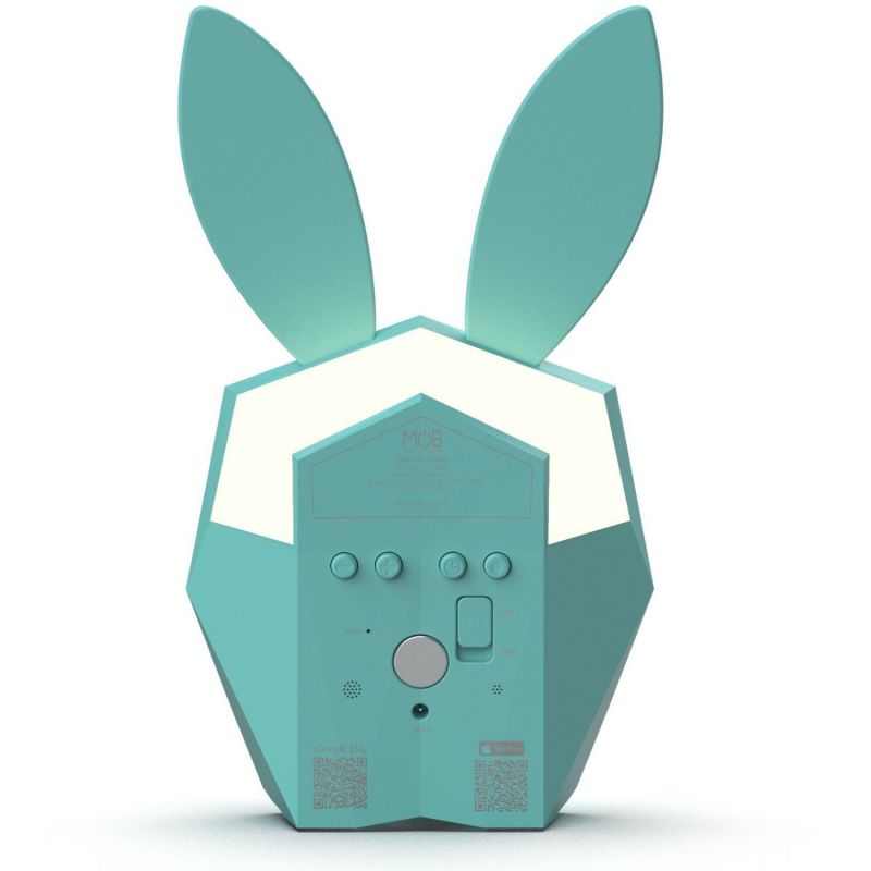 Réveil connecté lapin Cutie Clock Turquoise MOB Produit 3