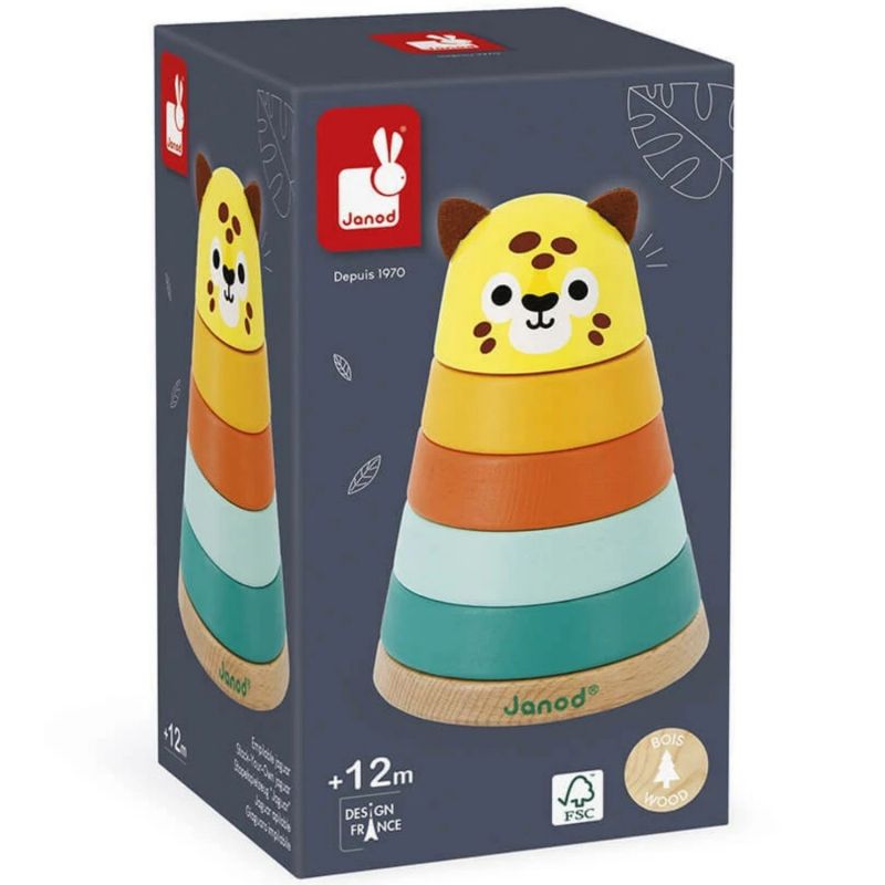 Jeu à empiler Jaguar Tropik Janod Packaging 7