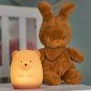 Veilleuse en silicone ours caramel (12 cm)  par Nattou