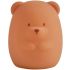 Veilleuse en silicone ours caramel (12 cm) - Nattou