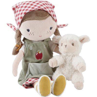 poupée rosa avec mouton (35 cm)