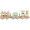 Train à blocs en bois Safari Friends Little Dutch Produit 1