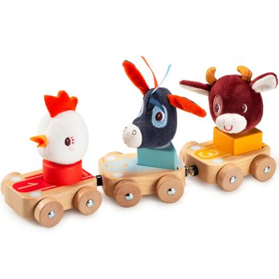 Lilliputiens - Petit train aimanté Ferme - Reconditionné
