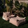 Fauteuil pouf et repose-pieds Seashell Outdoor Wigiwama Ambiance 8