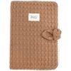 Protège carnet de santé Knot Gofre Cinnamon Babyshower Produit 1