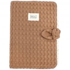 Protège carnet de santé Knot Gofre Cinnamon - Babyshower