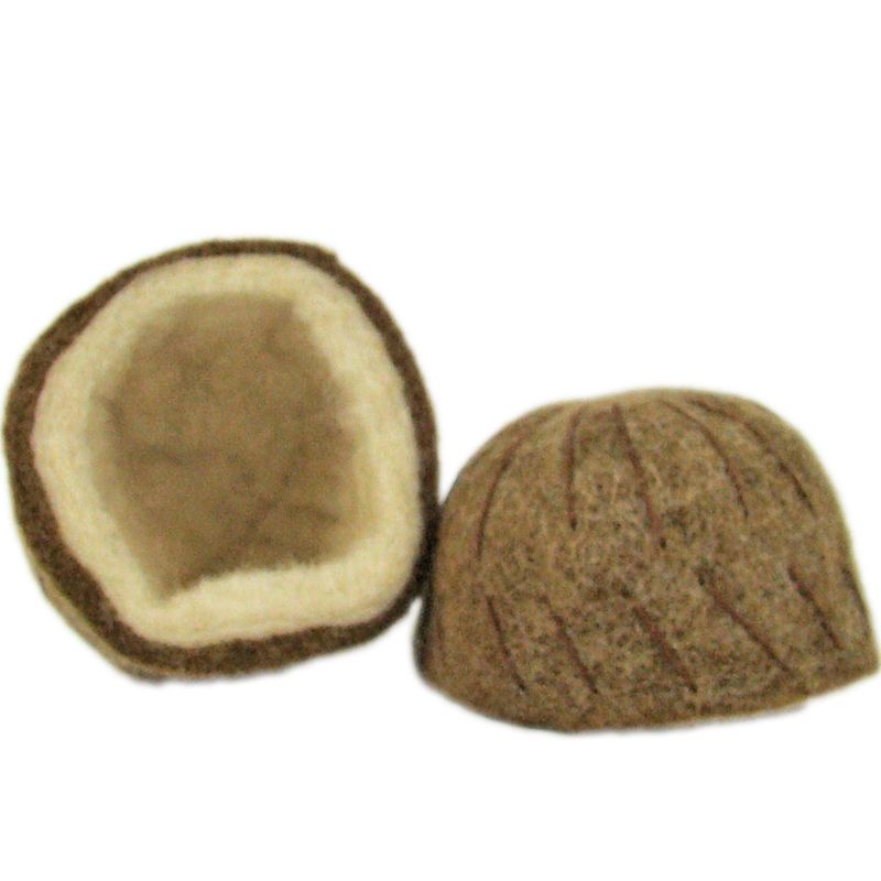 Noix de coco en feutrine Papoose