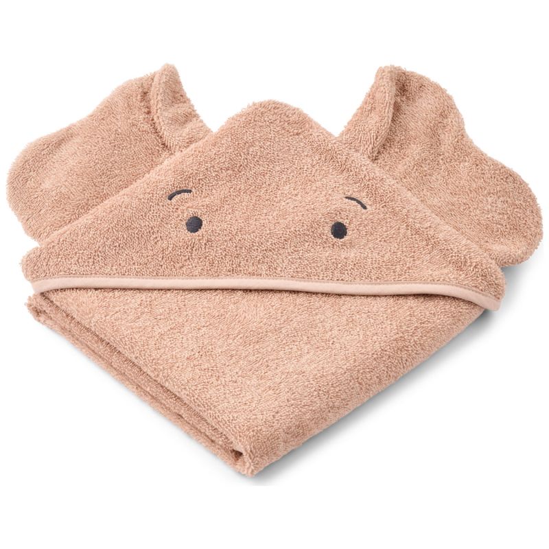 Cape de bain Albert Elephant Pale Tuscany (70 x 70 cm) Liewood Produit 1