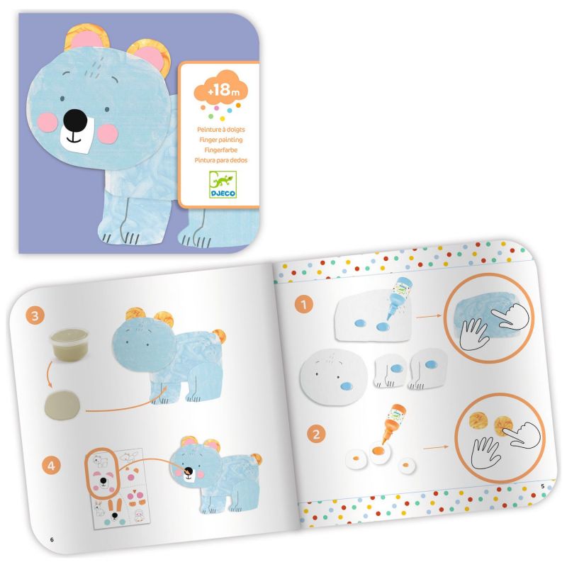 Coffret peinture La patouille Djeco Packaging 2