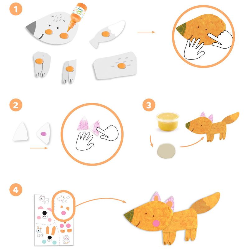 Coffret peinture La patouille Djeco Produit 4