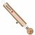 Variation Beige, marron du produit Attache tétine Rayures Larges (personnalisable) de la marque Atelier Wagram